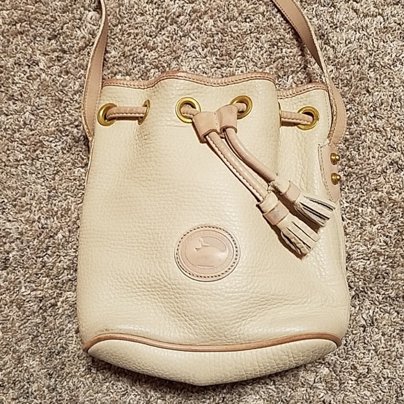 Dooney & Bourke Handbags - Rare Cream Dooney and Bourke Crossbody